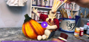 Chef con calabaza Casa Rustica